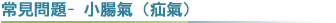 小腸氣常見問題